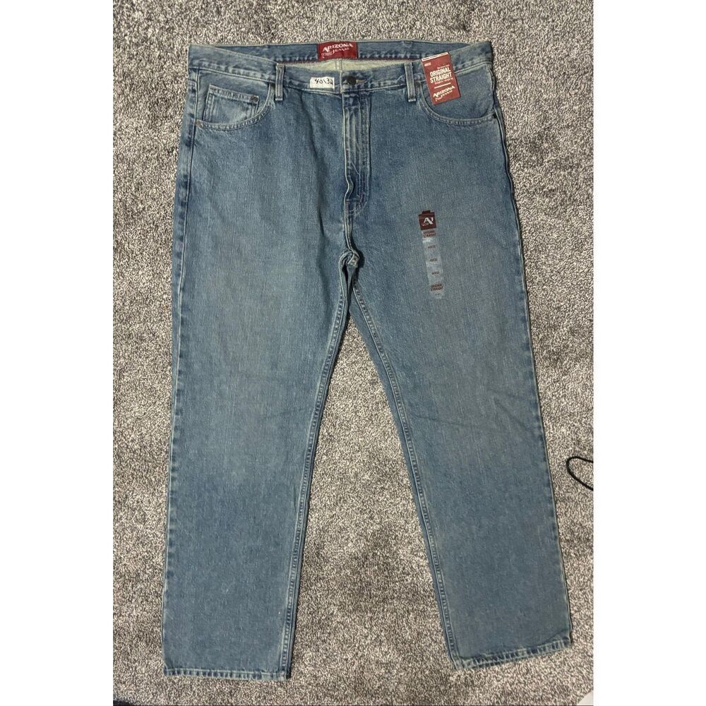 Arizona Jean Co. Blue Jeans the Original Jean Co. Men’s Straight 40x32 NWT New
